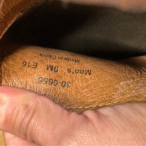 Trask Blaine Venetian Leather Slip On Loafers Shoes Mahogany Brown Mens Sz 9 - Picture 10 of 13